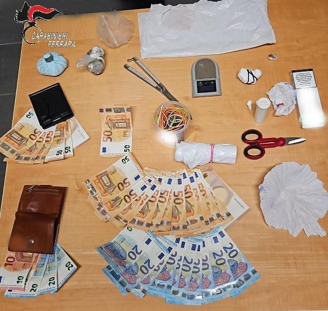 Sorpreso con 22 grammi di cocaina, 43enne arrestato per spaccio a Renazzo