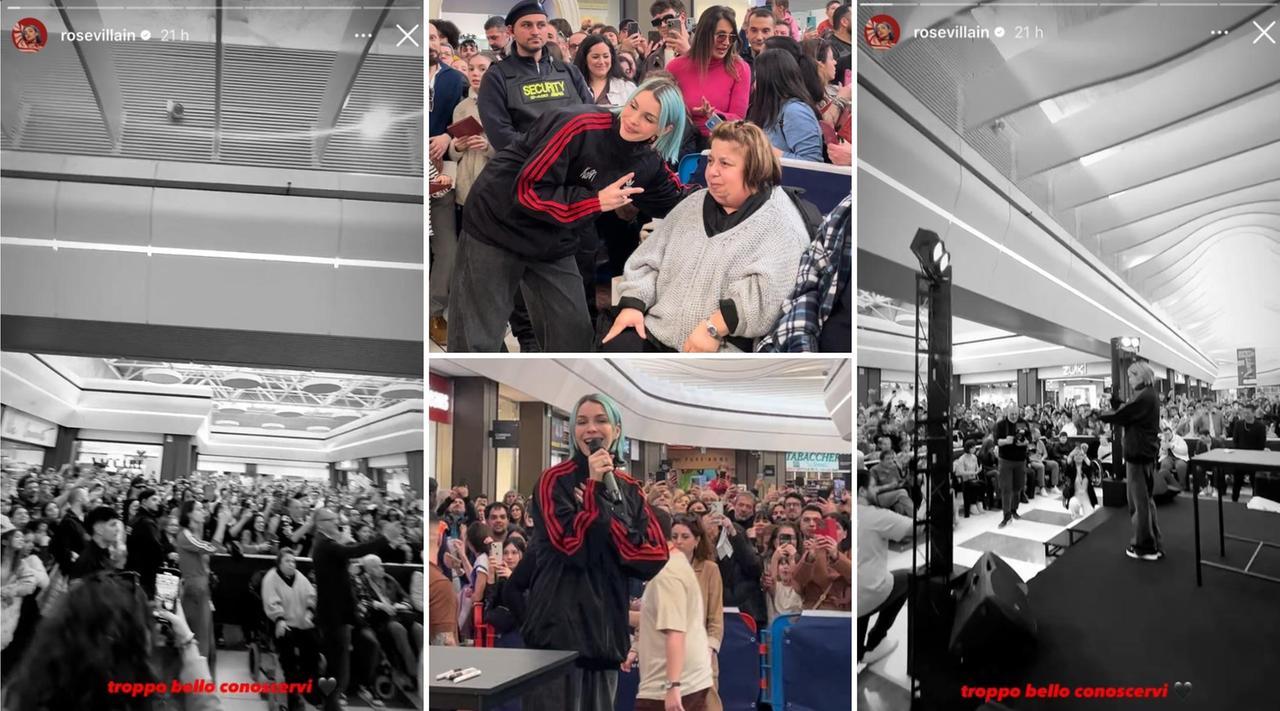Rose Villain fa il pieno di fan alla Rotonda, tra le sue hit e tanti selfie – Foto