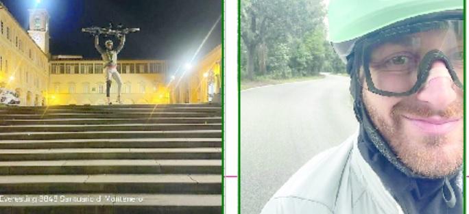 In sella per 54 volte fino a Montenero: Stefano scala l’Everest... a Livorno