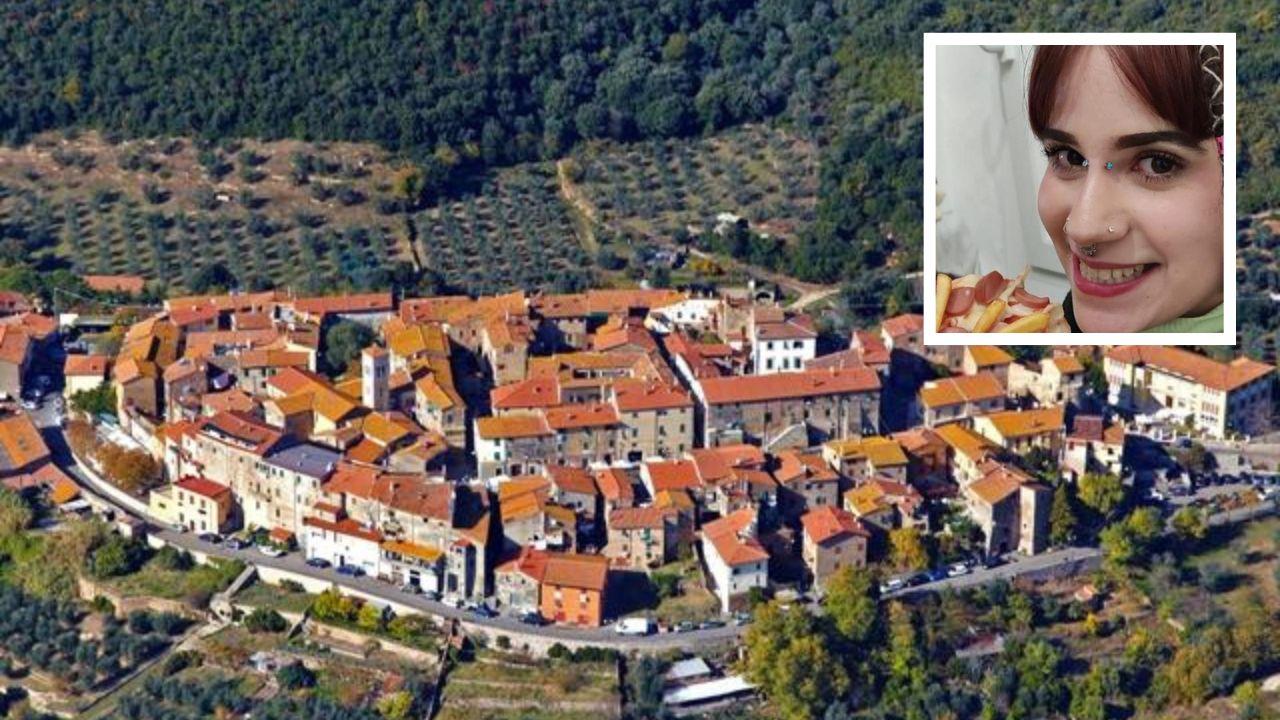 
	Aurora e il borgo sullo sfondo

