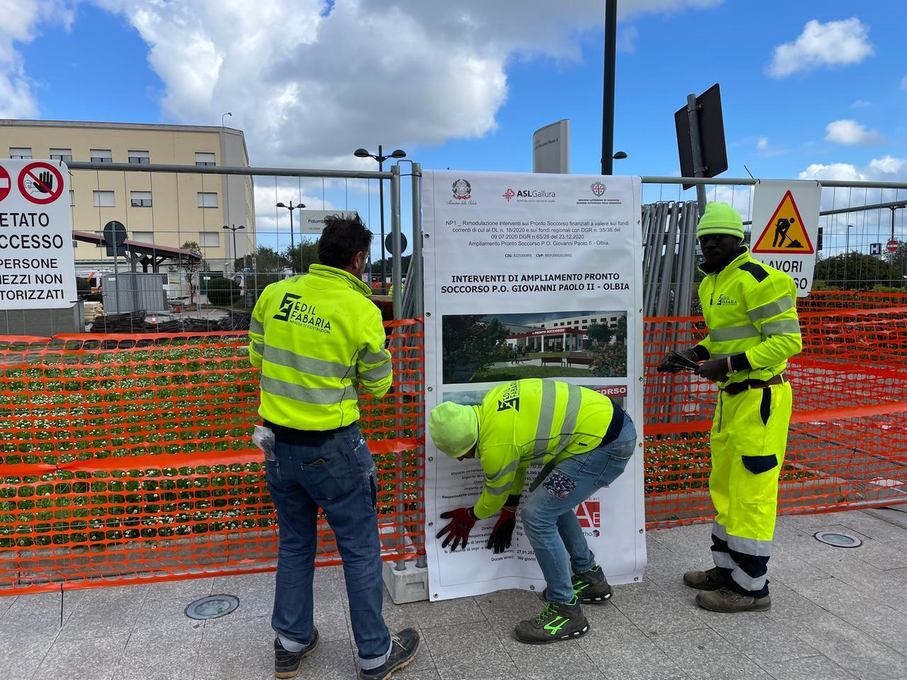 Olbia, via ai lavori di ampliamento del pronto soccorso