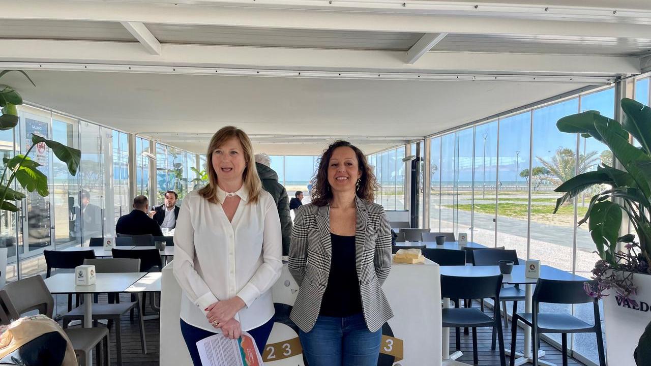 Catia Bovi Campeggi e Barbara Pezzini, organizzatrici di Food Expo Versilia 