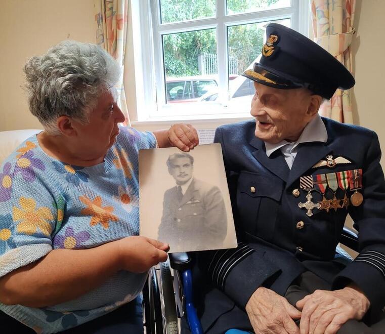 Addio a Paddy, il pilota della Raf salvato ottant’anni fa a Coccanile