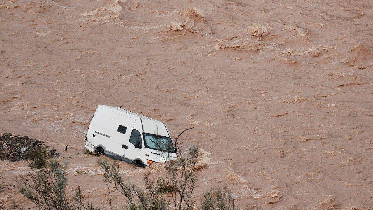 La furia del maltempo a Malaga