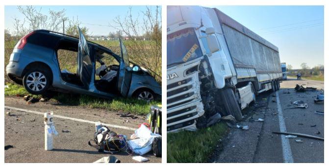 Scontro tra auto e camion sulla Cispadana: grave un uomo di 55 anni