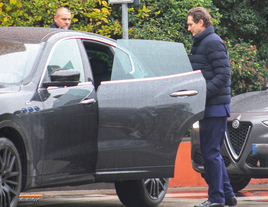 
	Elkann nel corso della sua recente visita allo stabilimento Maserati di Modena

