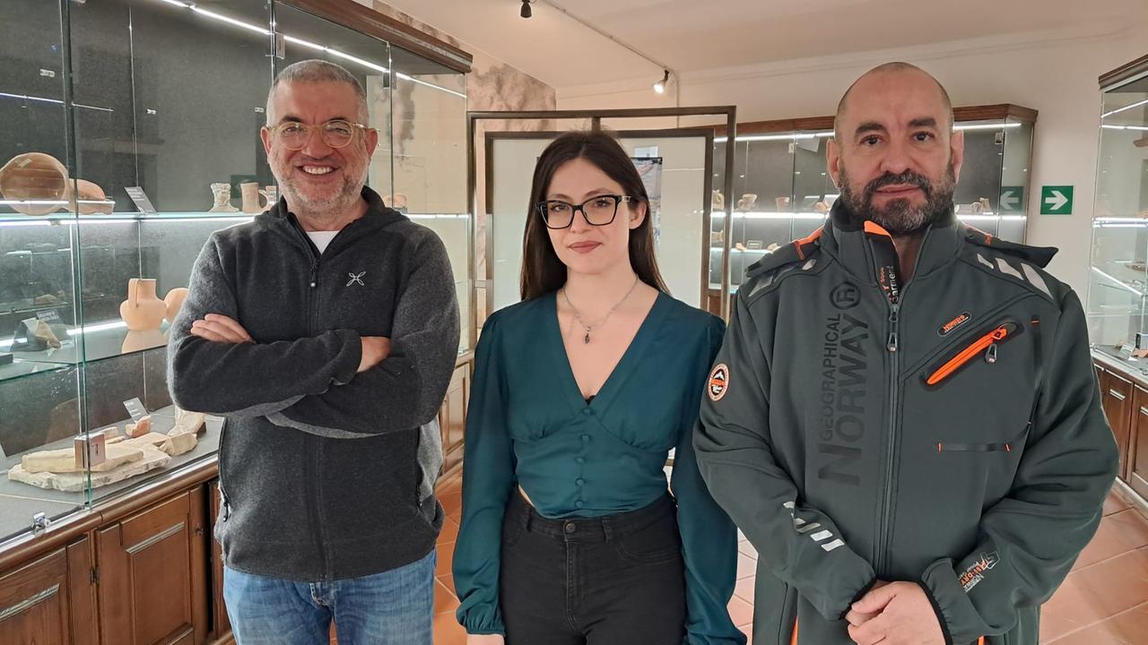 
	Da sinistra Giuseppe Pisanu, Maria Lina Ruiu e Gianluca Tatti

