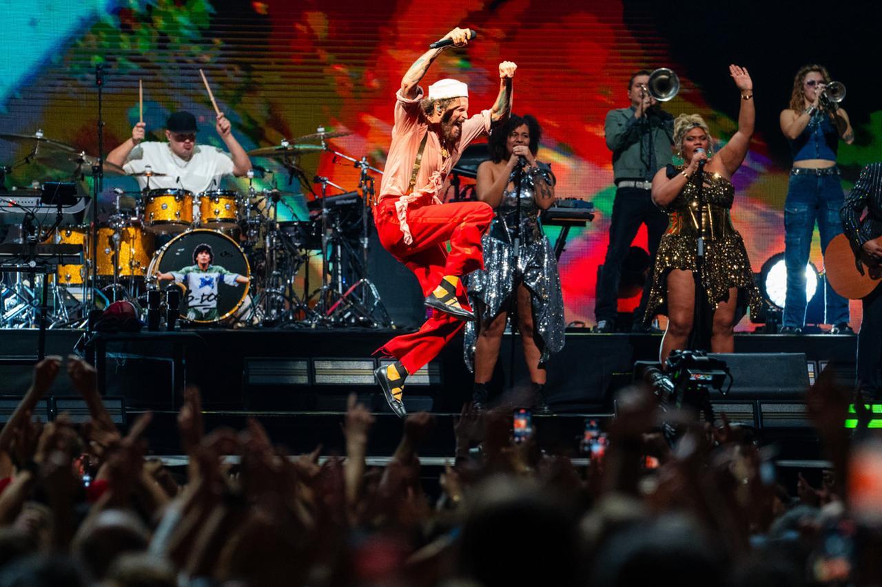 
	Jovanotti in uno dei concerti&nbsp;gi&agrave; andati&nbsp;in scena in altre citt&agrave;

