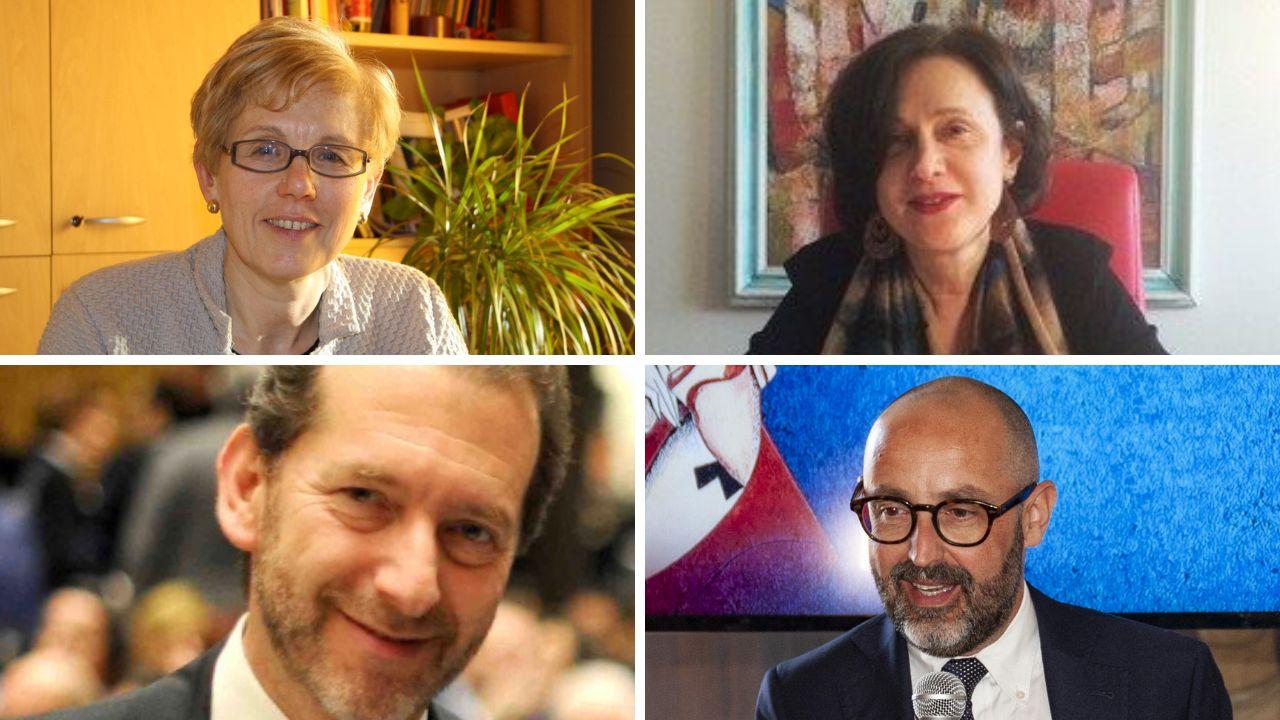 
	Sopra da sx&nbsp;Silvia Briani e Maria Letizia Casani. Sotto, Federico Gelli e Alessandro Campani

