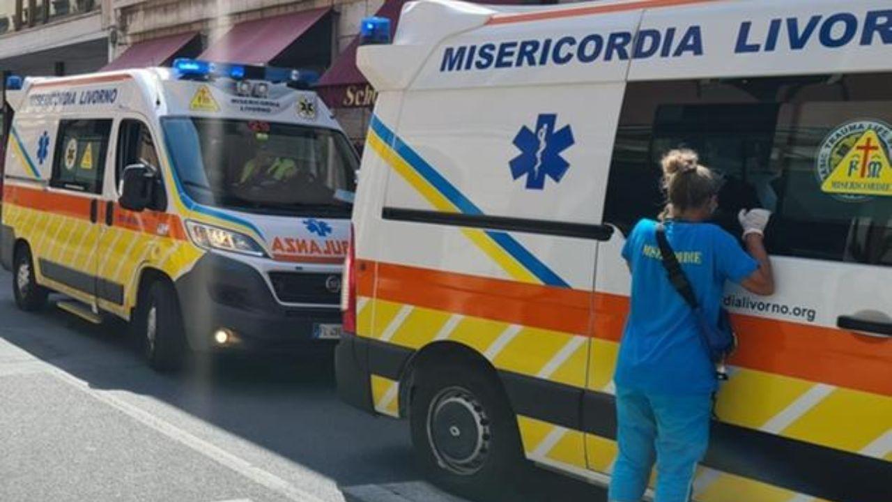 Sul posto i soccorritori del 118