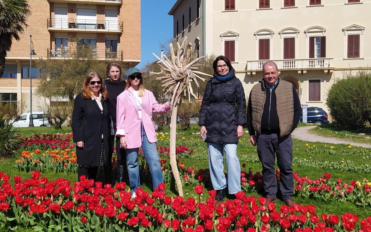 Progetto Wander and Pick Livorno: in piazza San Jacopo fioriti i tulipani