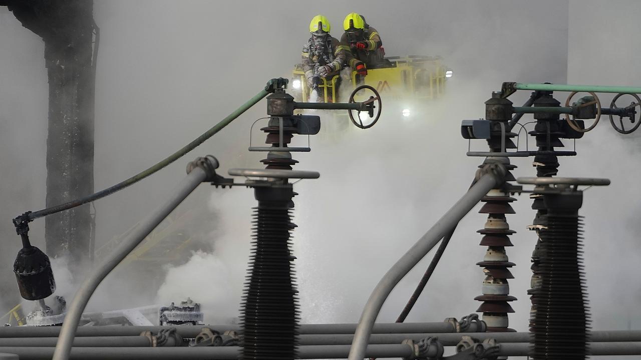 L'incendio all'aeroporto