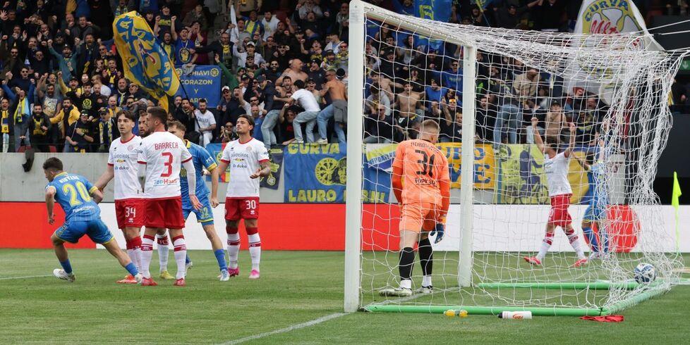 Il gol dell'azzurro