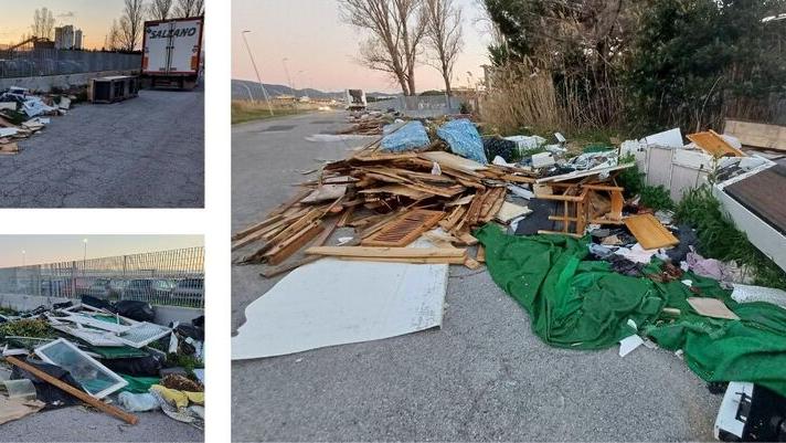 Livorno, discarica di 150 metri tra le ex fabbriche: via Enriques è di nuovo una vergogna