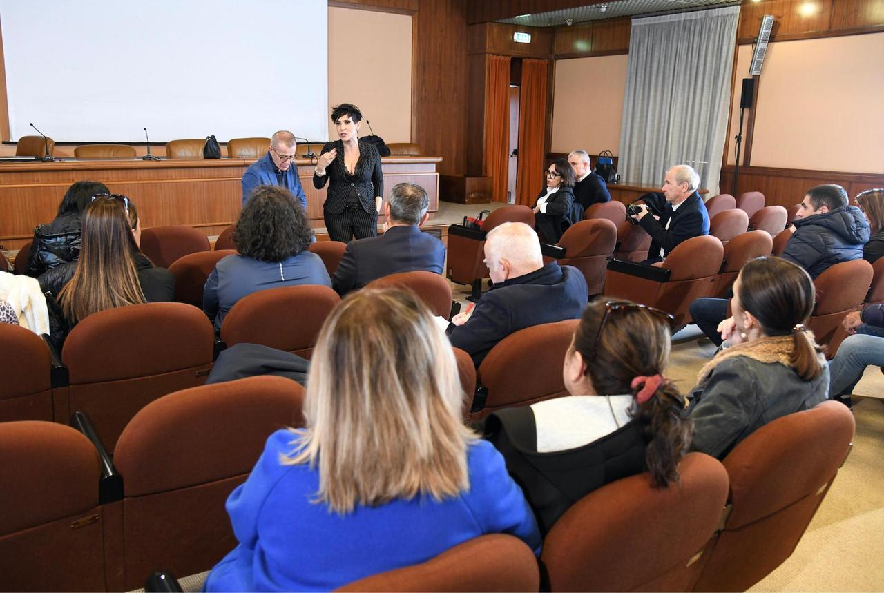 
	Un momento dell'incontro (foto di Massimo Locci)

