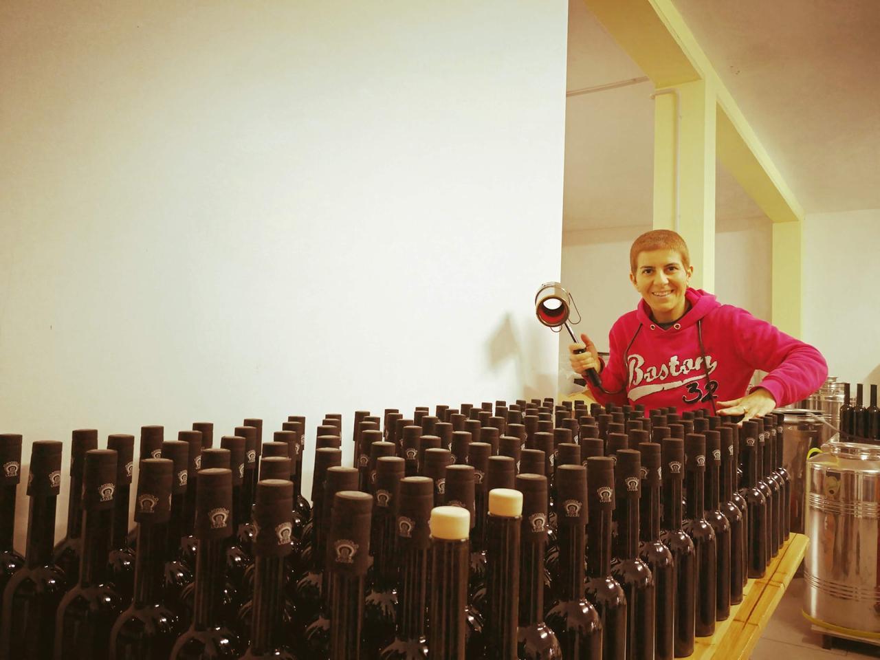 Piera Cadinu titolare della sua azienda artigianale Orgosolo Liquori