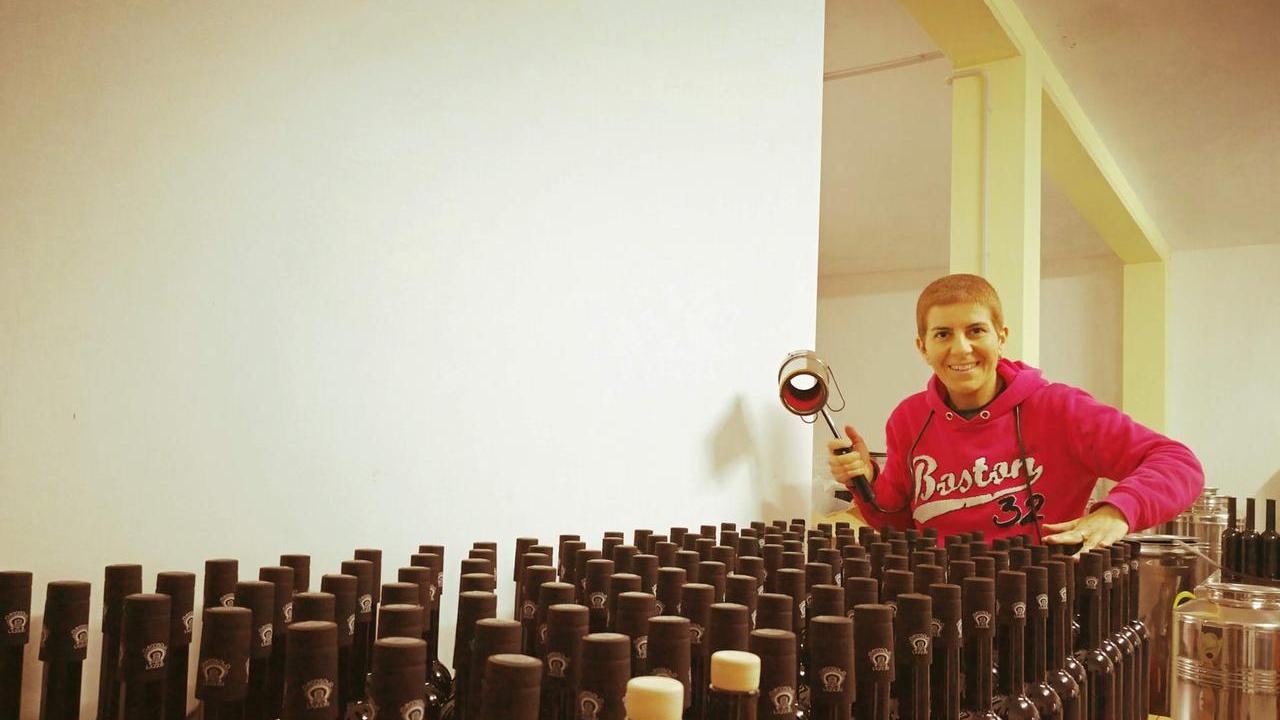 Piera Cadinu titolare della sua azienda artigianale Orgosolo Liquori