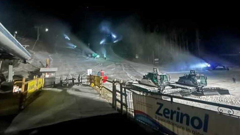 Il sistema di innevamento