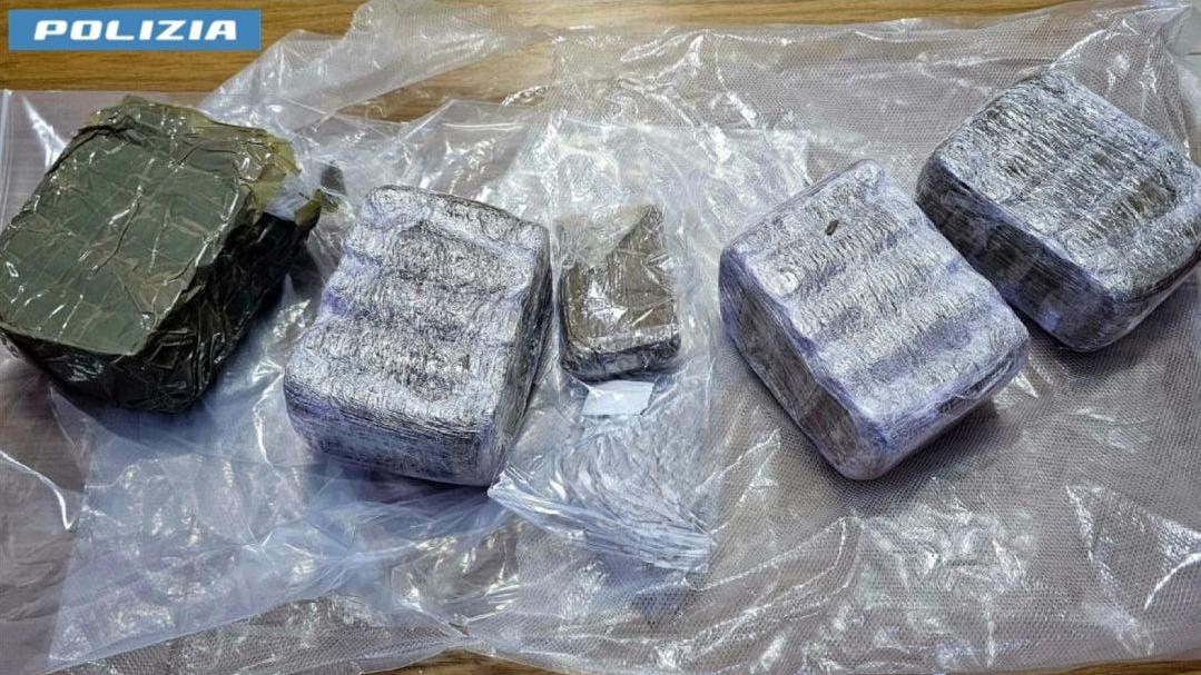 La droga sequestrata