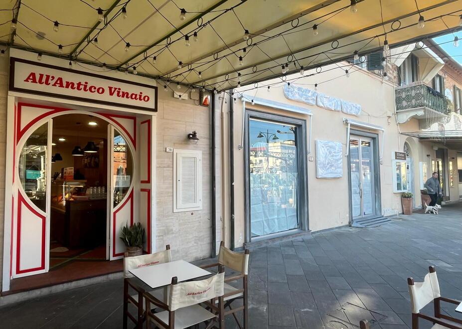 Lo store di Forte dei Marmi