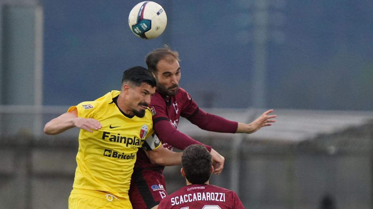 Un'azione della partita (foto Stick)