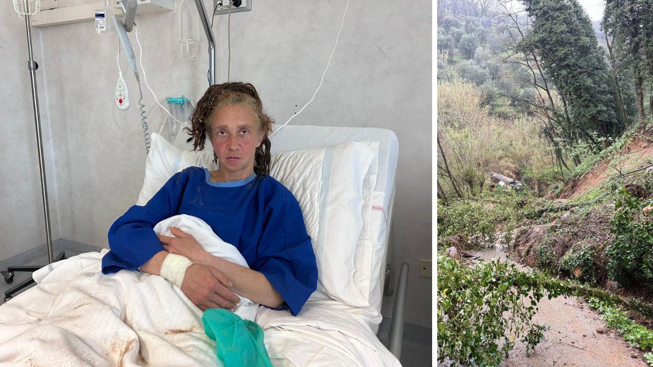 Federica Candido, 48 anni, all’ospedale di Empoli e la frana che l'ha travolta