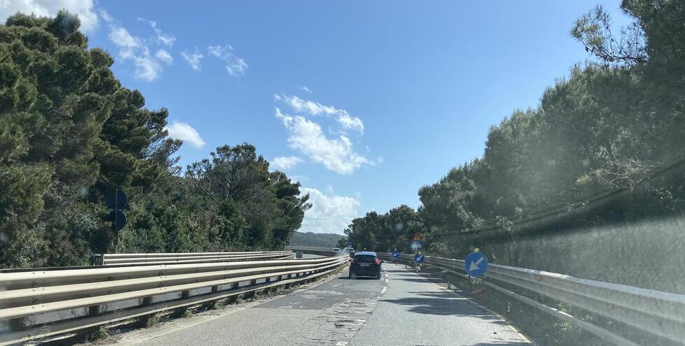 
	Il tratto di Variante Aurelia

