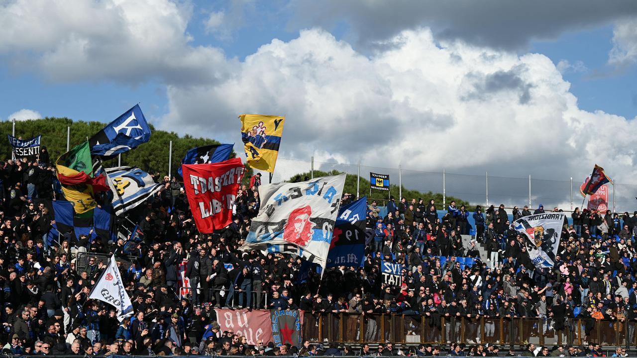 I tifosi della Nord (foto Stick)
