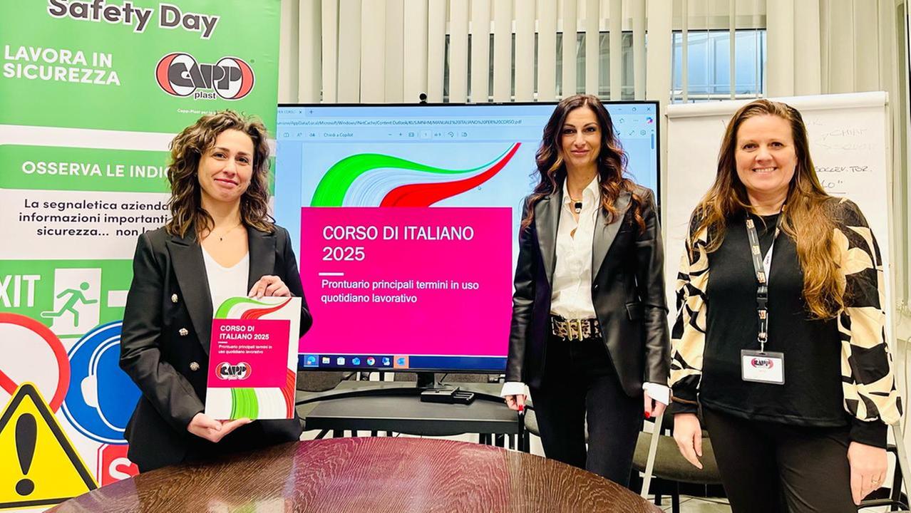 Lo staff delle risorse umane della Capp Plast