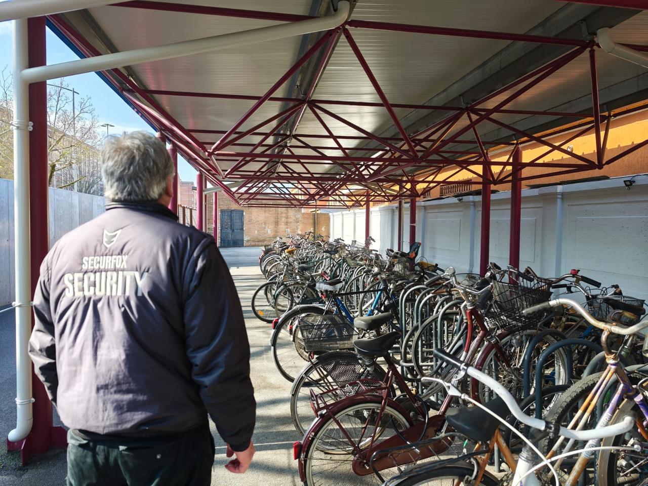 Videosorveglianza h24 alla velostazione di Ferrara