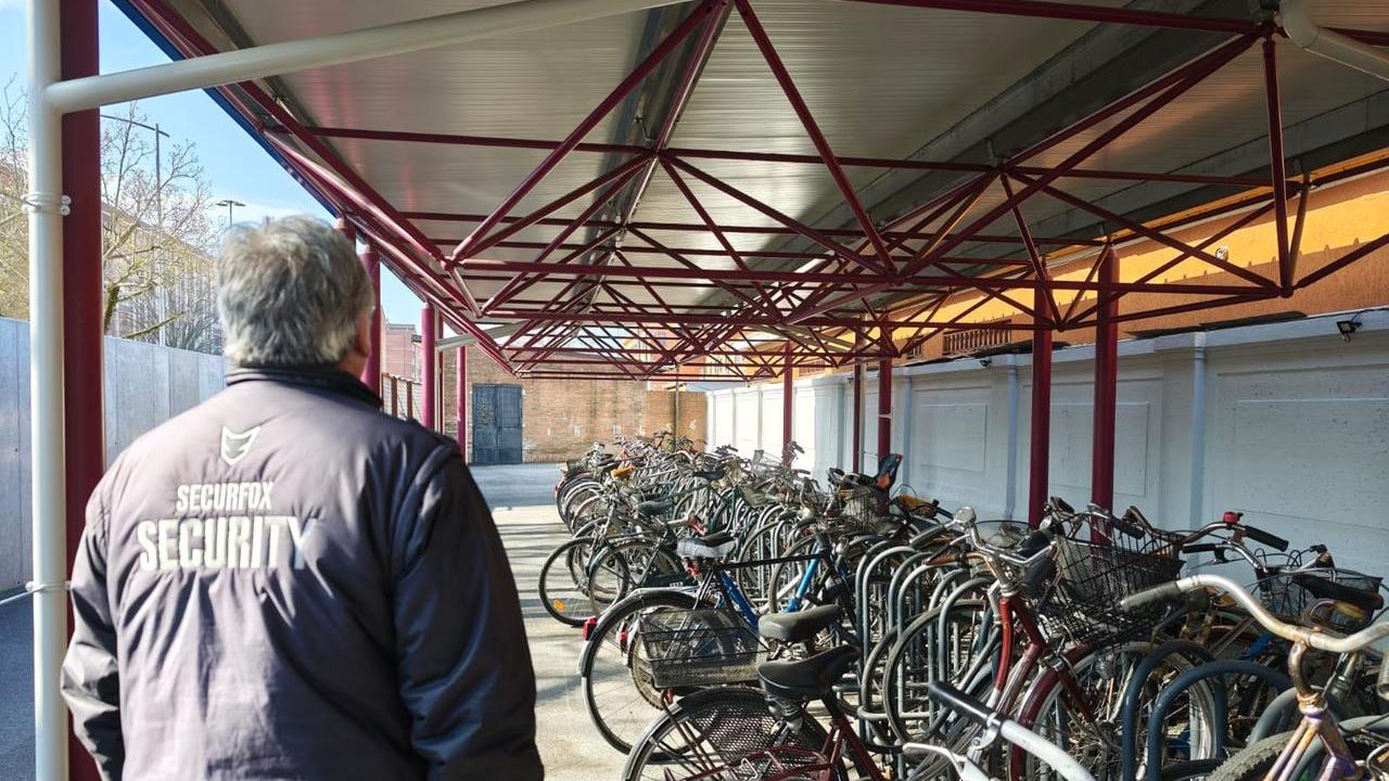 Videosorveglianza h24 alla velostazione di Ferrara