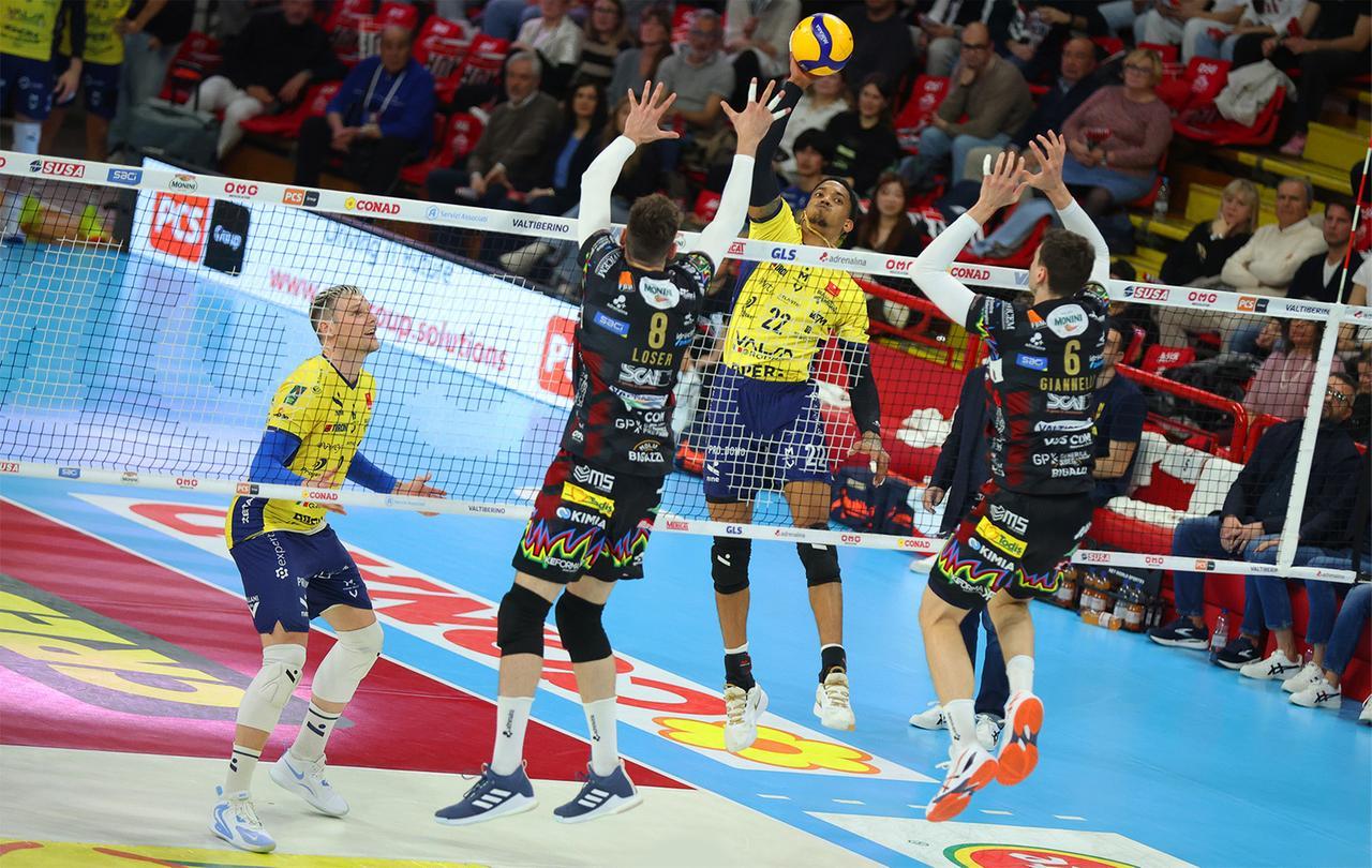 
	Jos&egrave; Miguel Gutierrez dovrebbe lasciare Modena per approdare a Piacenza (foto Modena Volley)

