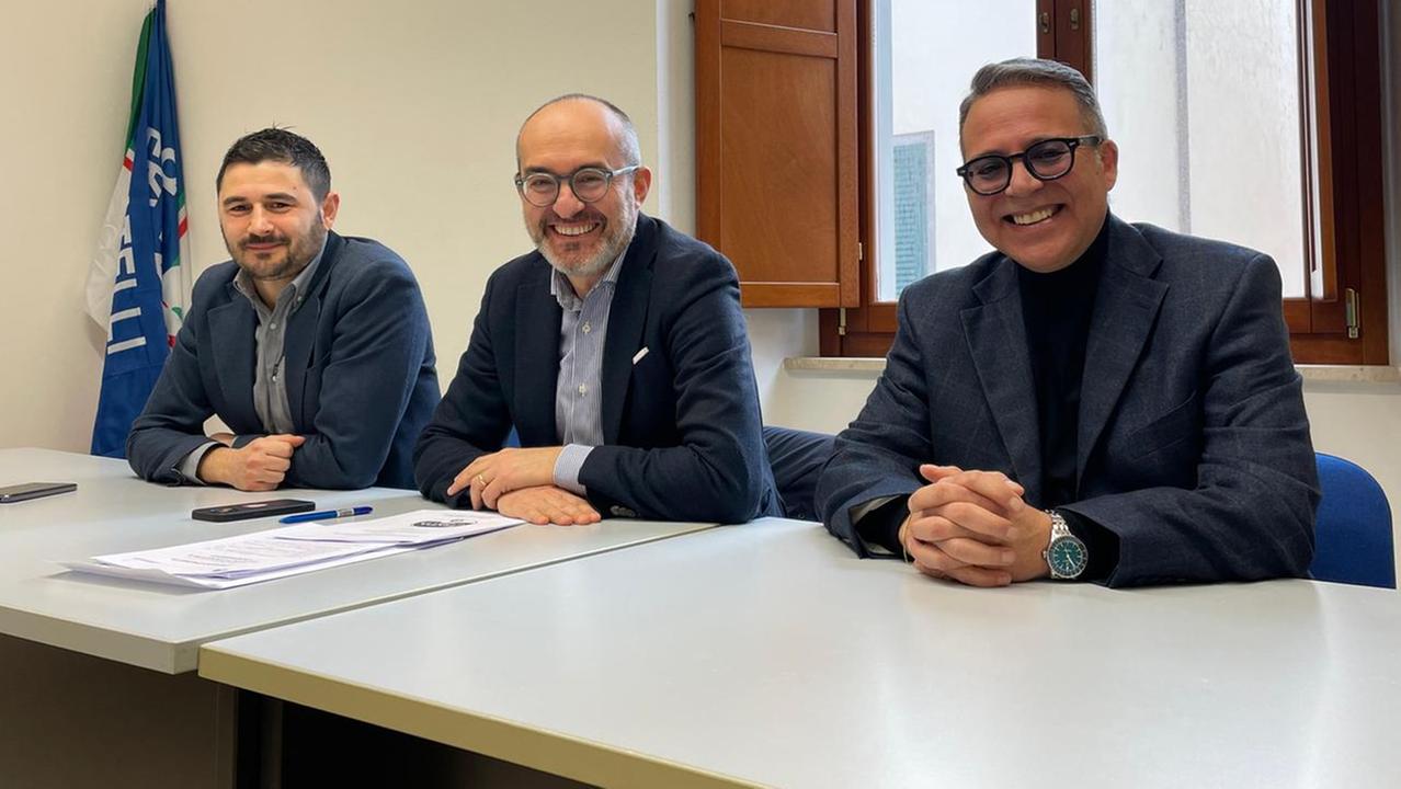 Paolo Pireddu a sinistra nella foto e Fulvio Deriu a destra