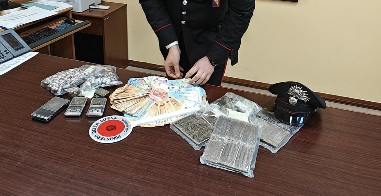 
	Il sequestro dei carabinieri (foto d'archivio)

