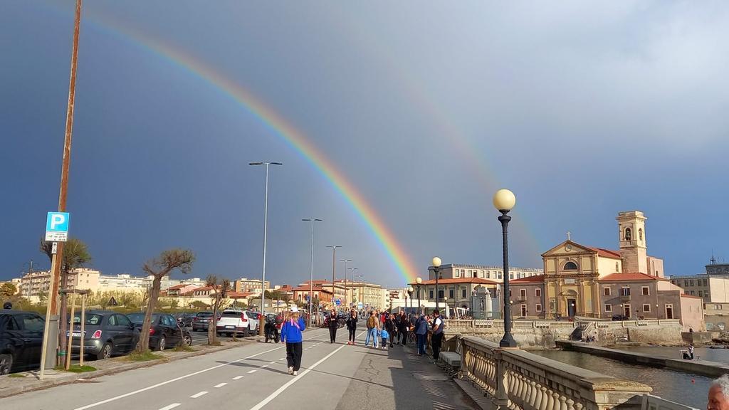 Livorno, l’arcobaleno-show a San Jacopo. Grazie a Eleonora Giordano