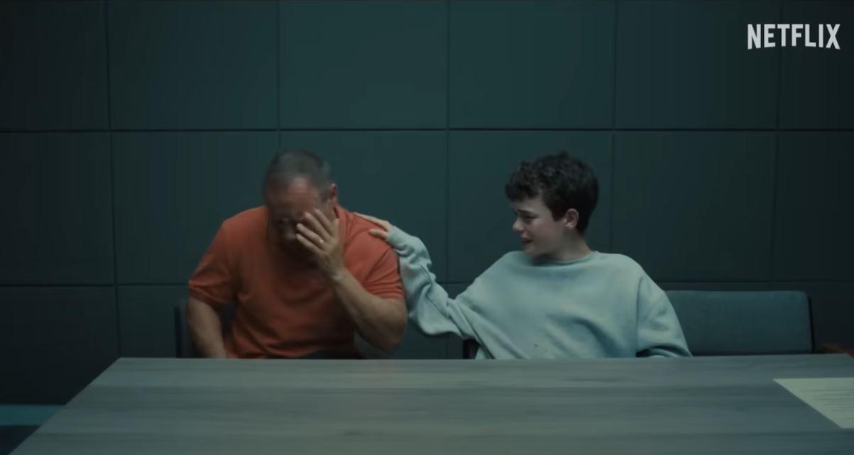 
	Una scena della miniserie Netflix "Adolescence"

