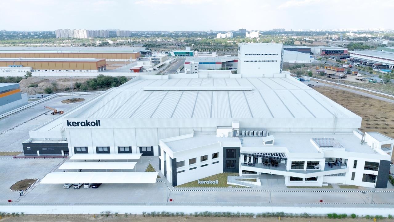 Il nuovo stabilimento Kerakoll a Jaipur