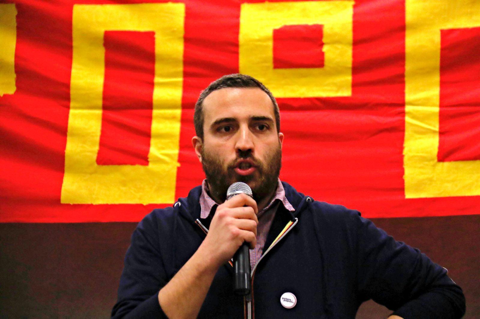 Il leader di Usb Livorno, Giovanni Ceraolo (foto d'archivio)