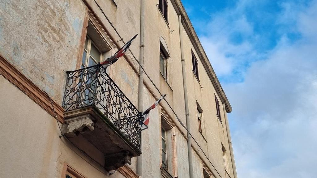 La sede storica del Psd'Az nuorese in via Roma (foto Massimo Locci)