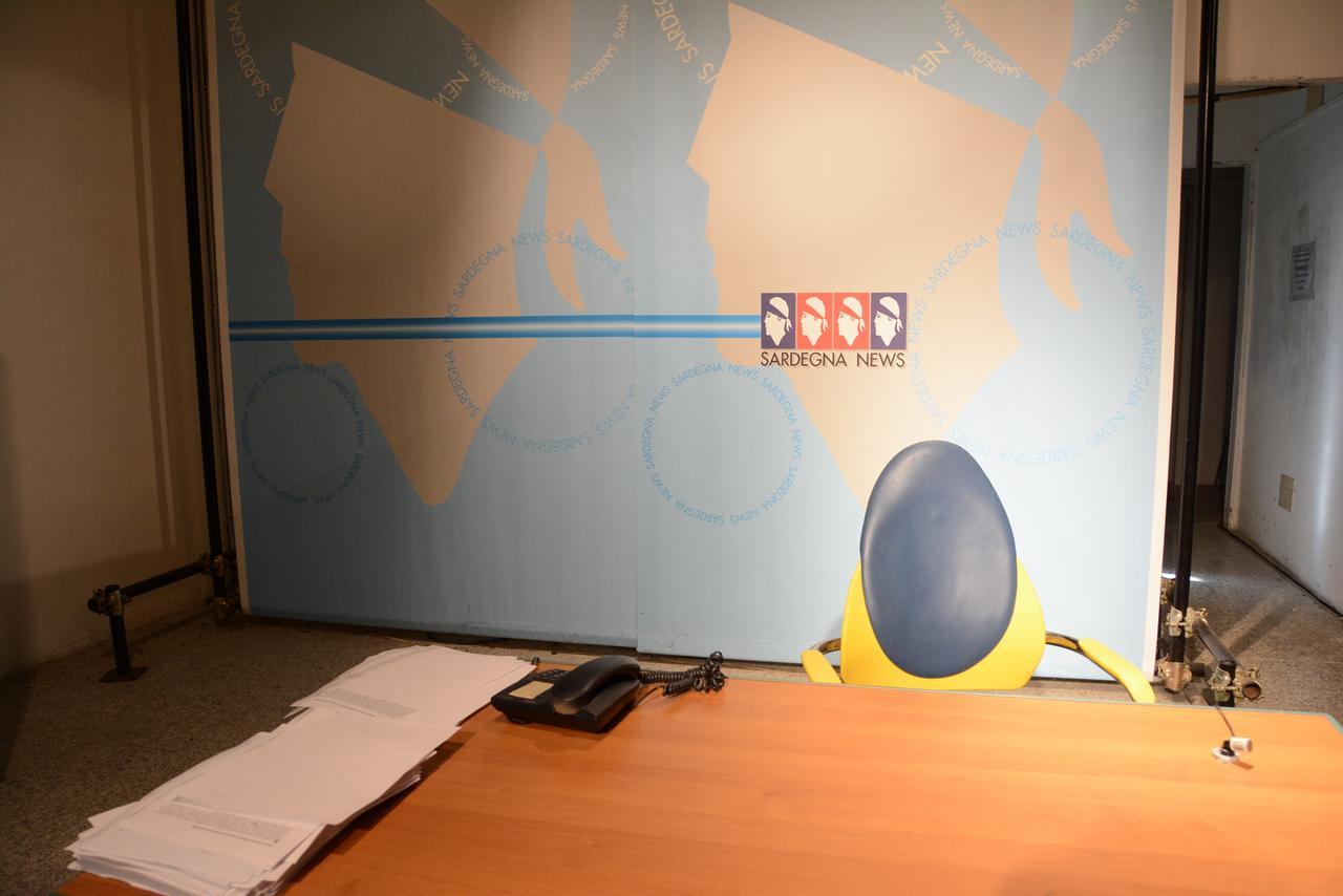 
	Lo studio dell'ex tv con sede a Olbia


