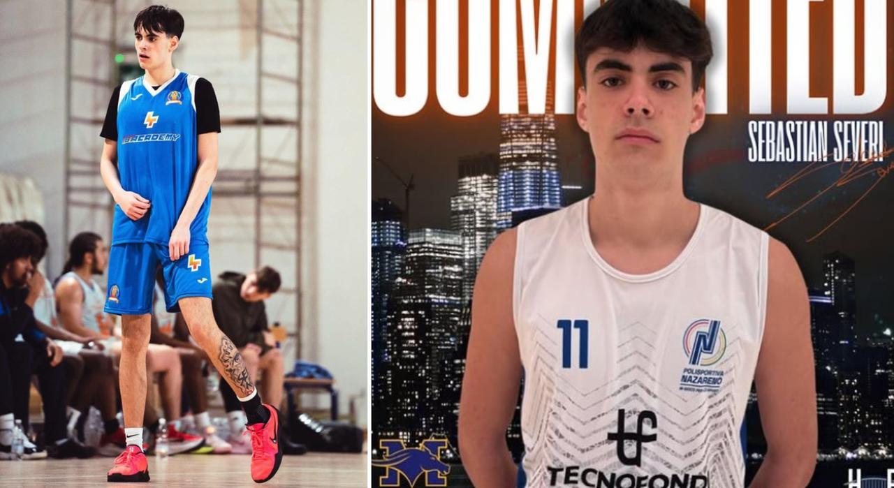 Da Carpi agli Stati Uniti, il sogno di Sebastian è realtà: «Andrò al college per giocare a basket»