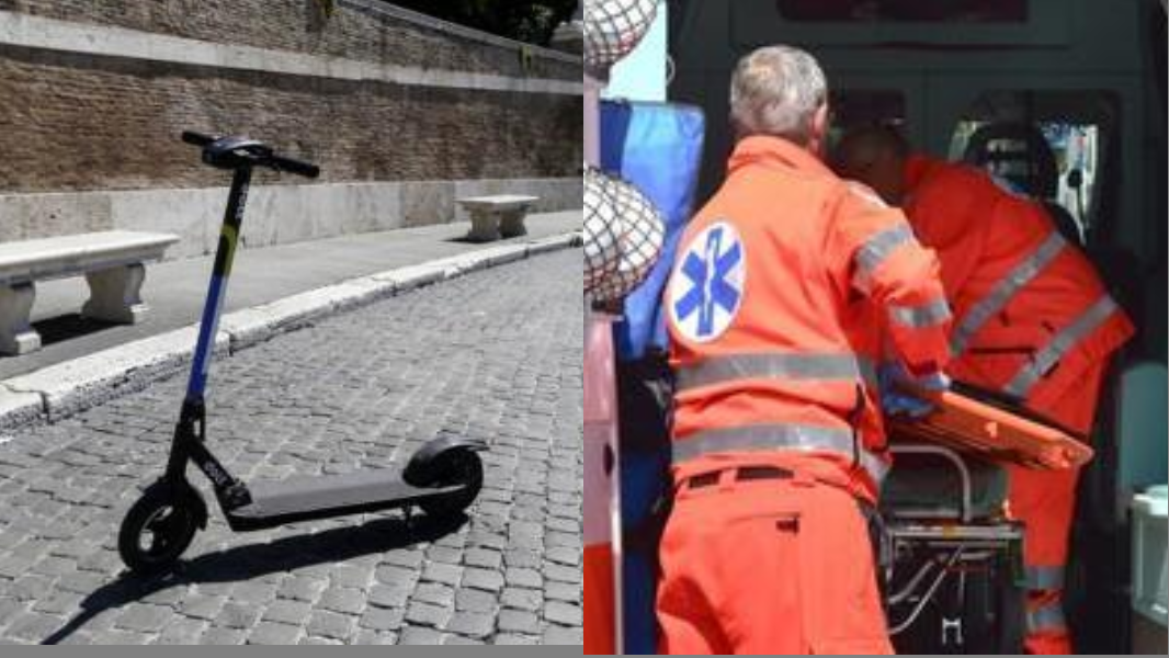 Sul monopattino si schianta contro un furgone: gravissimo 17enne