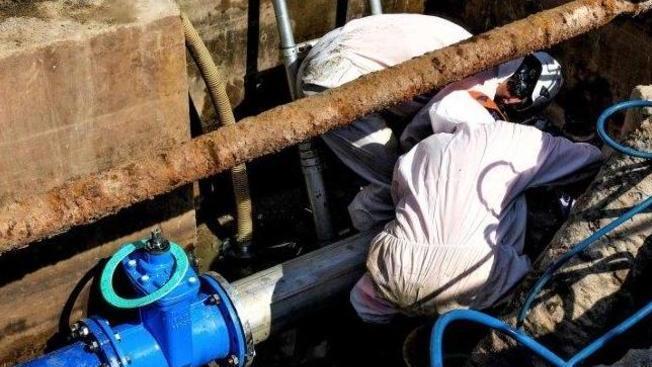 Operai al lavoro (foto d'archivio)