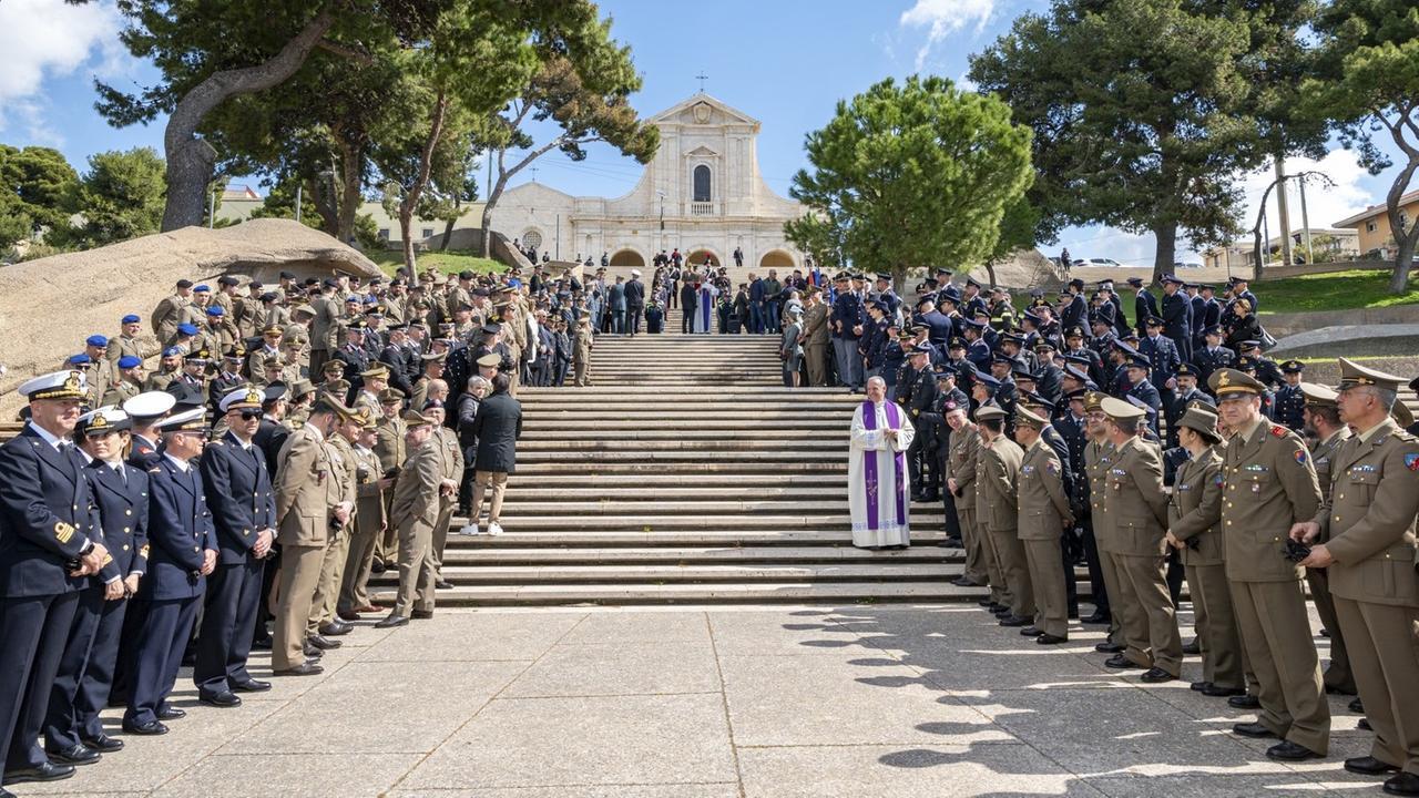 Cagliari, a Bonaria celebrato il Precetto pasquale interforze