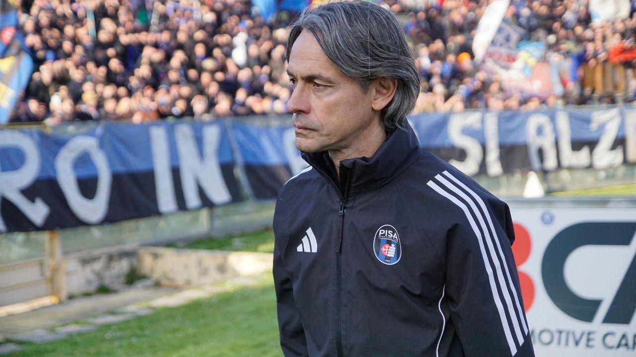 
	Il tecnico del Pisa Filippo Inzaghi

