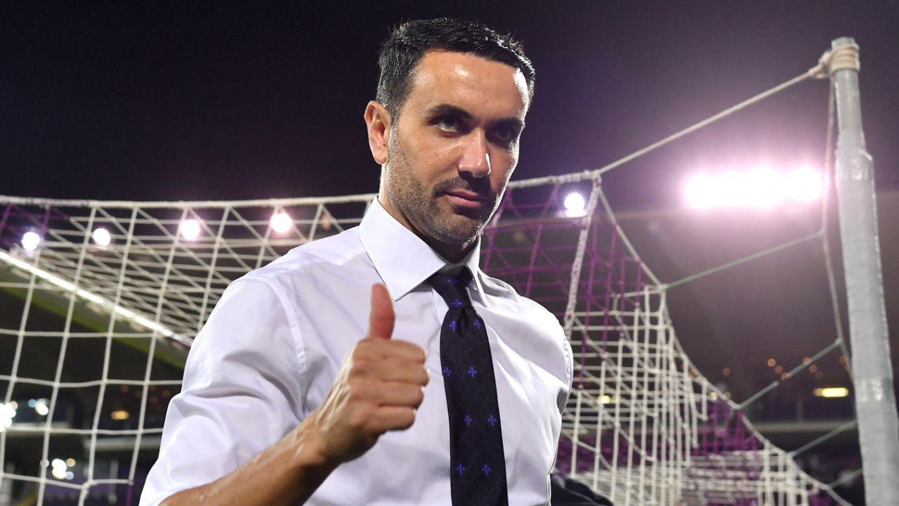 Il tecnico della Fiorentina Raffaele Palladino