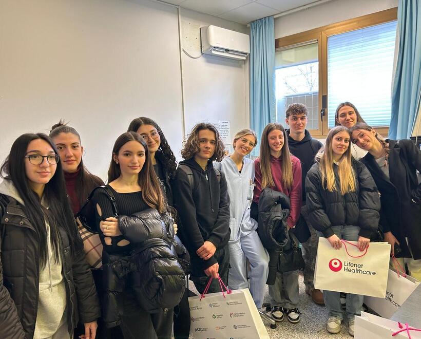 Il viaggio degli studenti nelle due sedi di Pcm alla scoperta delle professioni medico-sanitarie