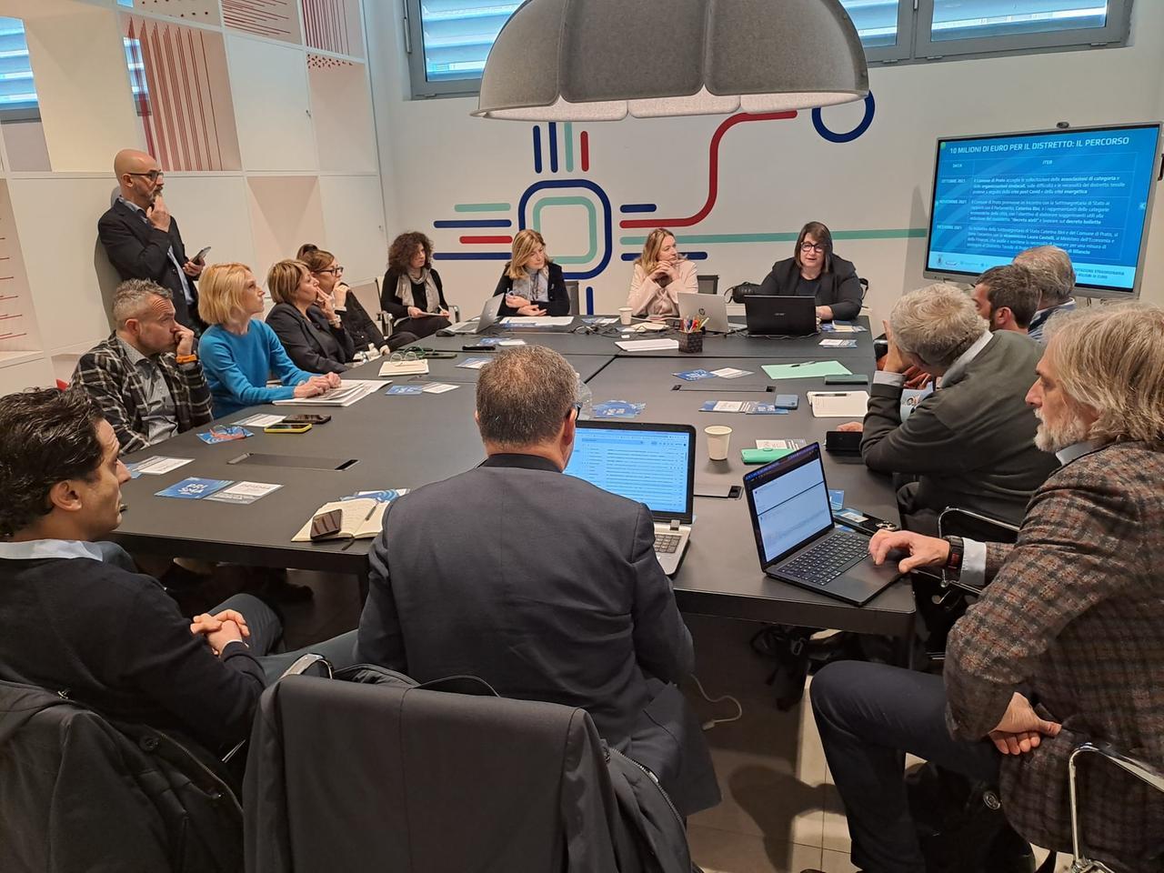 
	La riunione del Tavolo di distretto

