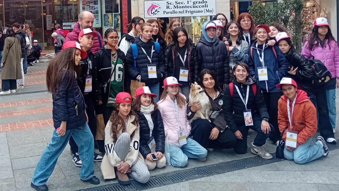 Le scuole medie di Pavullo sul palco di Sanremo con il coro inclusivo