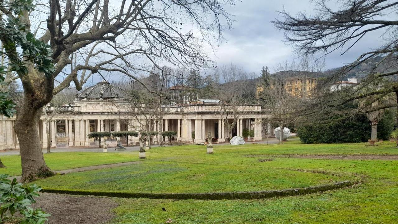 Uno scorcio del parco al Tettuccio